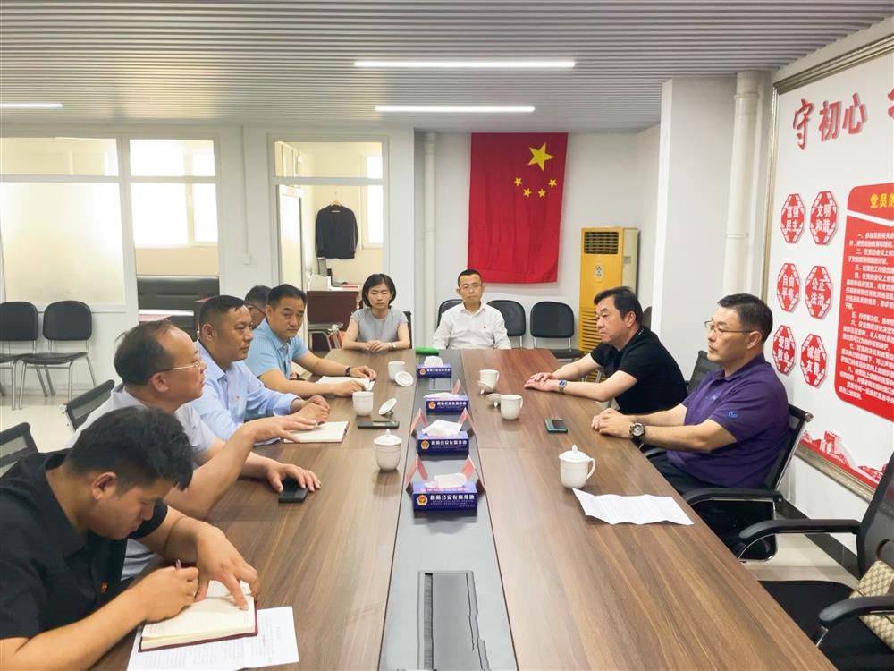 學黨史，辦實事 濟南產發集團到楚莊村黨支部走訪調研